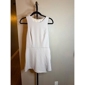 Tobi Sleeveless Skort Romper Light Beige Cream Mini Dress Style Size Medium